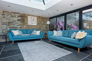 Beautiful contemporary furnishings invite you to relax.