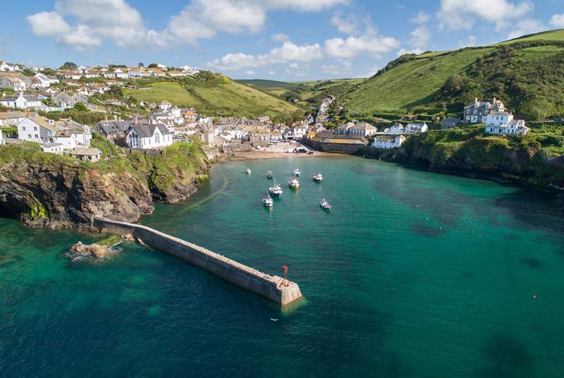 The gorgeous north coast fishing village of Port Isaac is worth a visit.