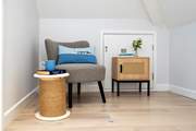 Nautical items are perfect for the setting.