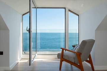 What a view to wake up to - from the first floor bedroom.