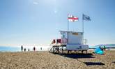 There are lifeguards on the beach during the peak months. - Thumbnail Image