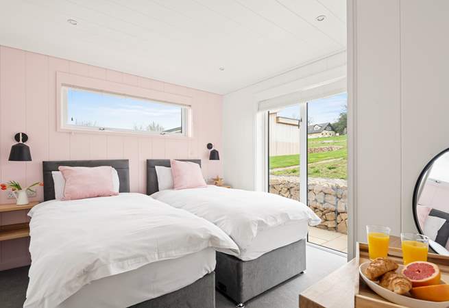 Pretty Bedroom 1 can be a super-king or a twin.