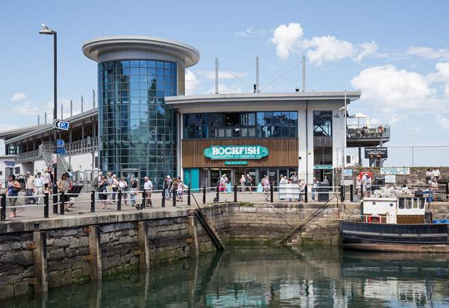 Explore Brixham's harbour with its fantastic choice of eateries.