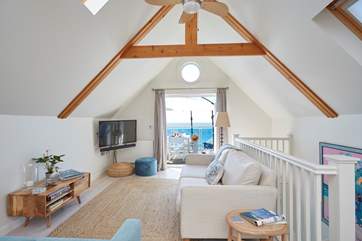The fabulous open plan living space.