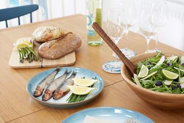 Visit Ventnor Fishery just down the road for the catch of the day.