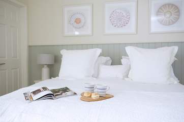 Bedroom two has a luxurious 'zip and link' bed so you can choose to have either a super-king double or twin beds.