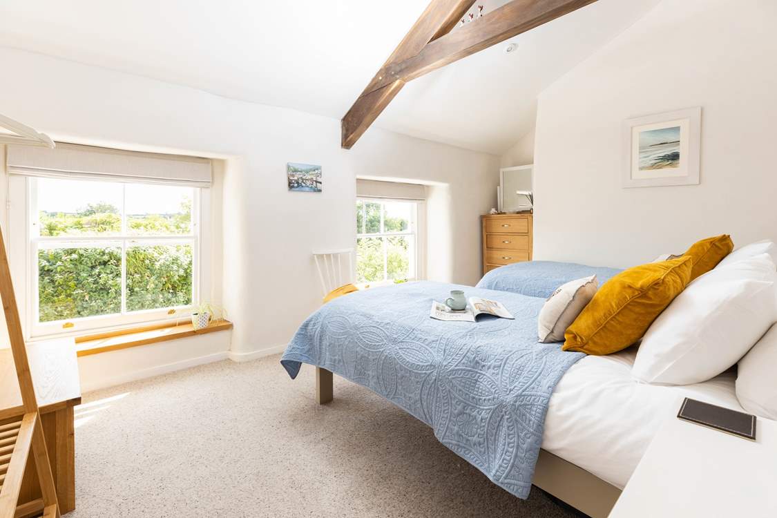 The bedrooms are beautifully furnished with comfort in mind.