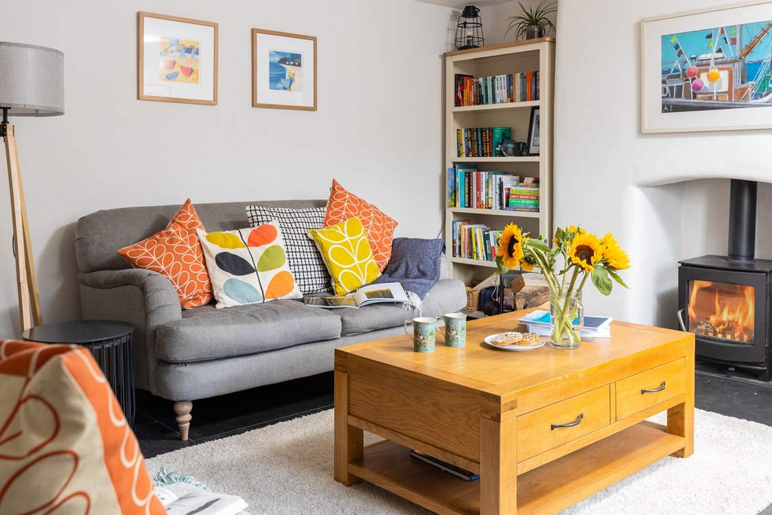 After a busy day out exploring, relax and watch a movie on the Smart TV.