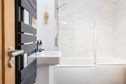 The bathroom has all you need.