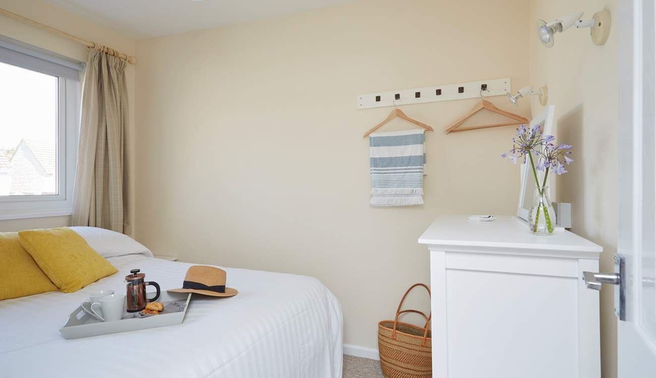 Breakfast in bed? Why not, you are on holiday!