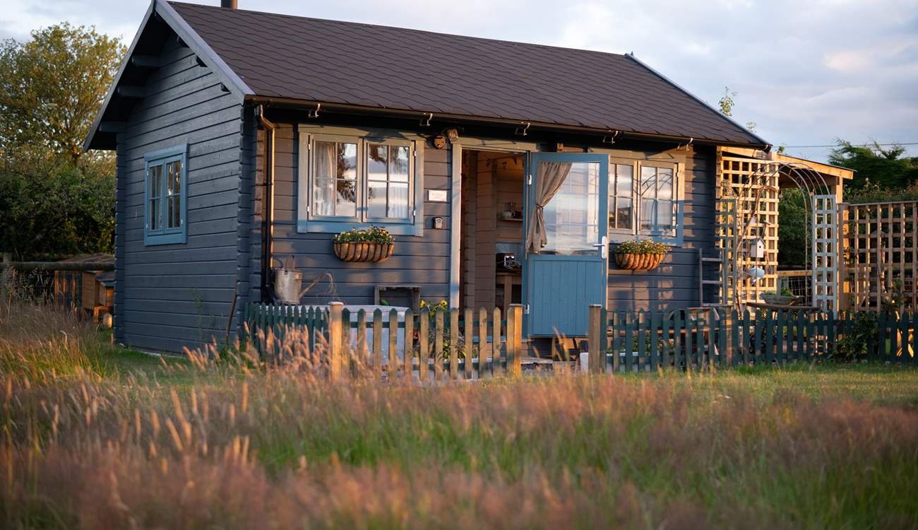 Watch the sun dip beyond the horizon at this romantic haven for two.