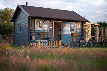 Watch the sun dip beyond the horizon at this romantic haven for two.