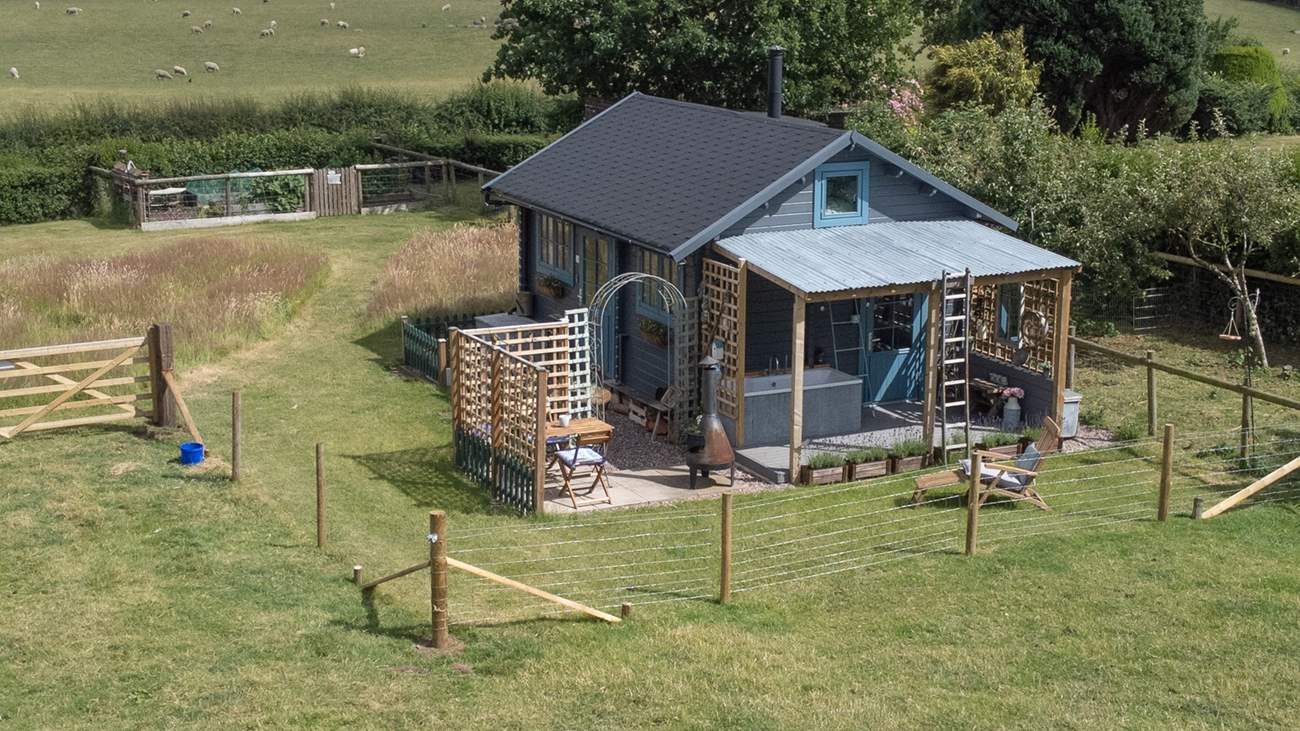 Our pocket-sized paradise, nestled in its unspoilt surroundings.