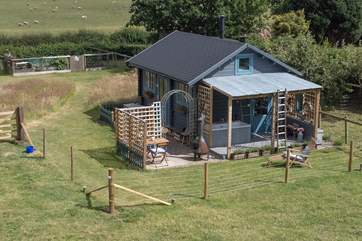 Our pocket-sized paradise, nestled in its unspoilt surroundings.