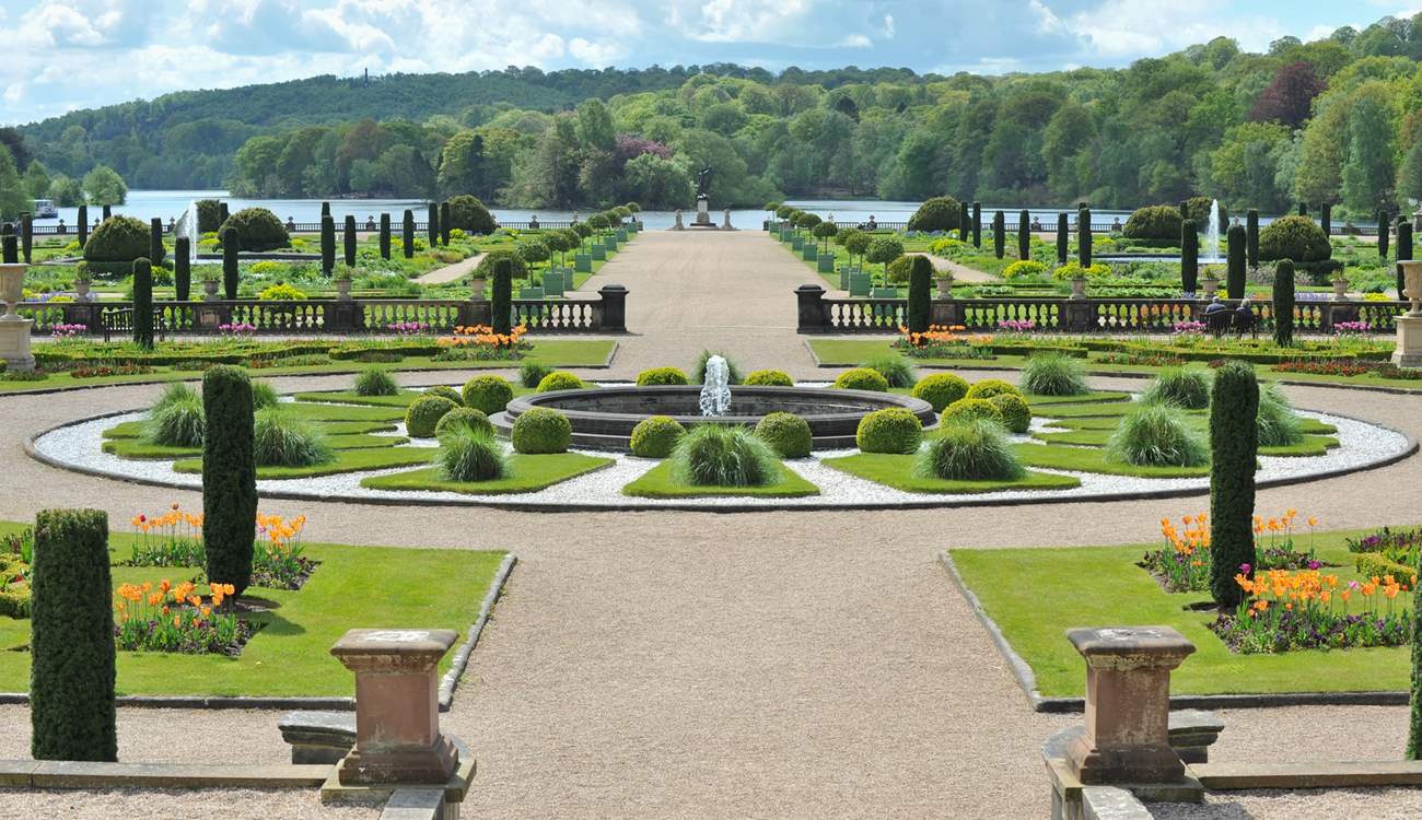 Visit the gorgeous Trentham Gardens, home to acres of natural beauty, ancient woodland and a quaint shopping village.