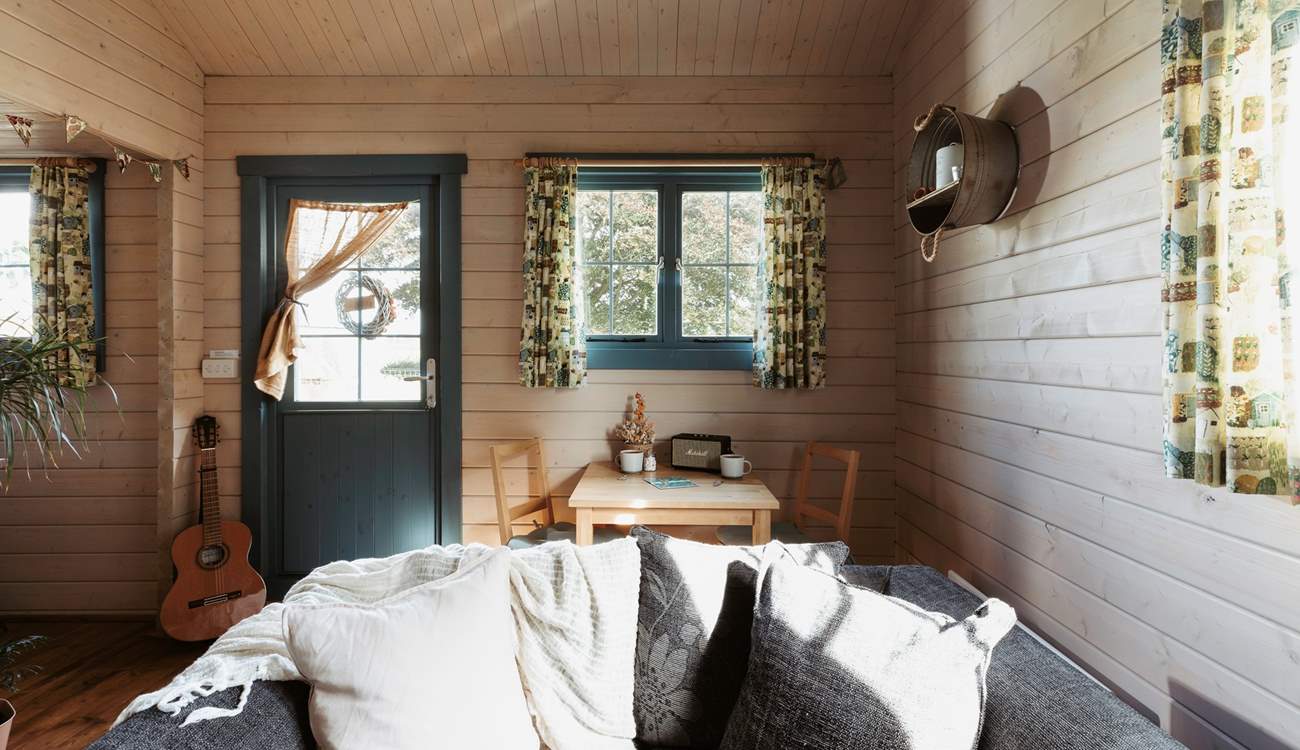 The open-plan living space allows your day to flow with ease. 