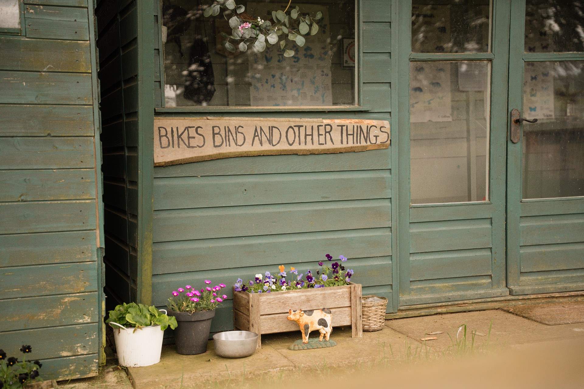 Or there are bikes for you to borrow if you fancy exploring the local area. 
