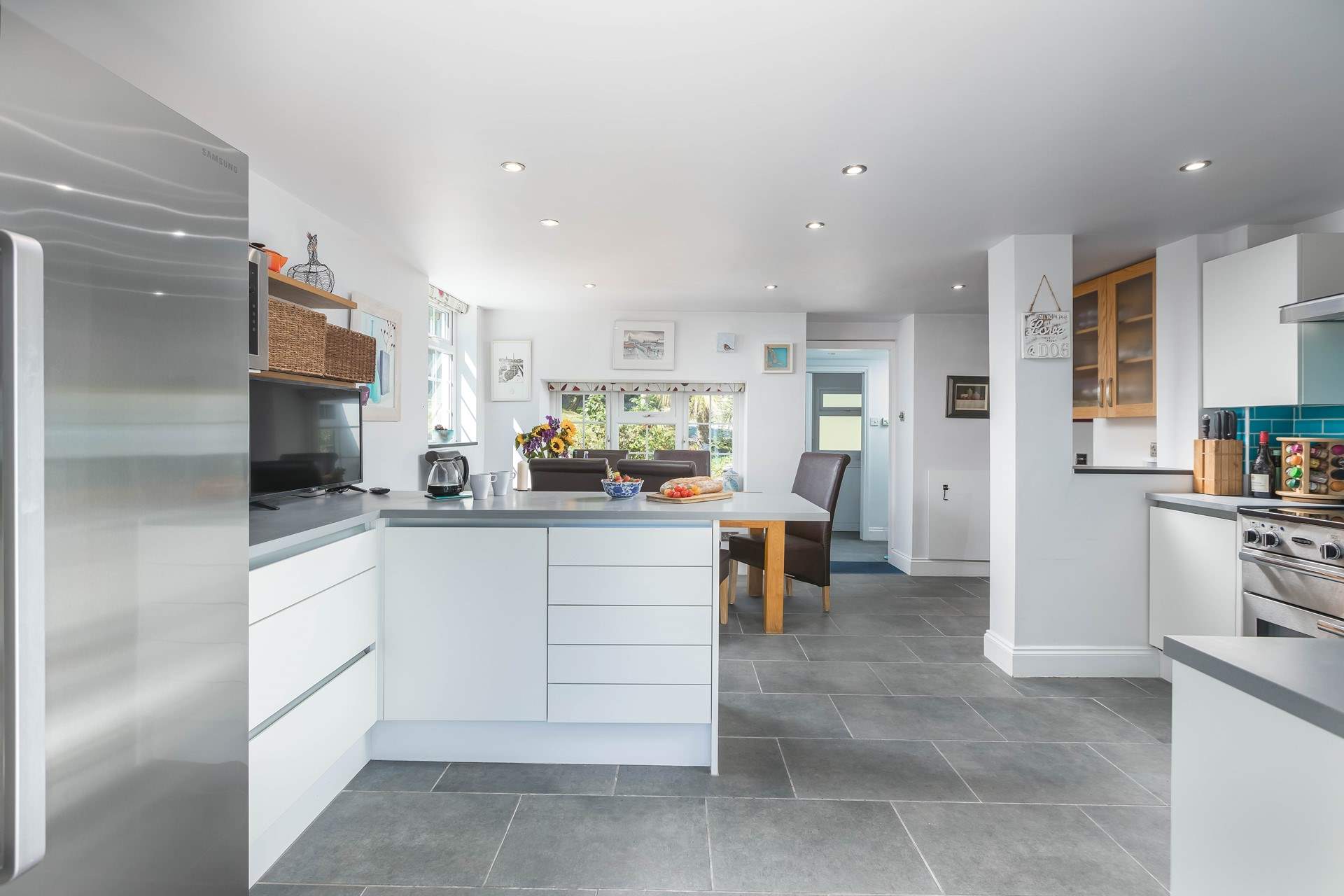 There's plenty of space for socialising in the evenings.