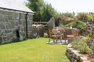 Surround yourself in nature in the tranquil garden.