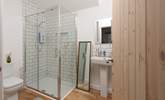 The swish shower-room, perfect for a refreshing shower after a busy day. - Thumbnail Image