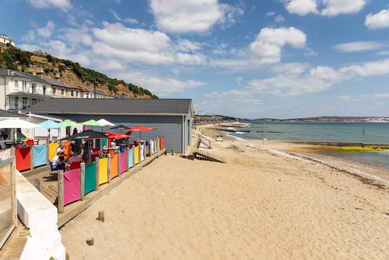 Visit Sandown further along the coast for miles of sandy beach.