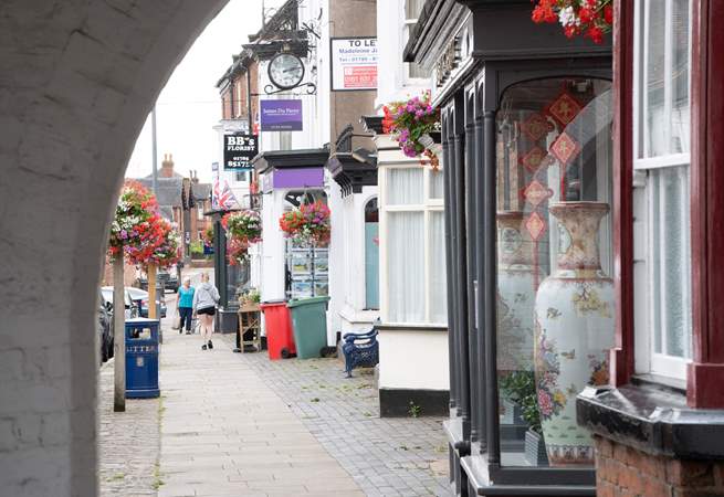 Head to Eccleshall village for an array of independent shops and charming boutiques.