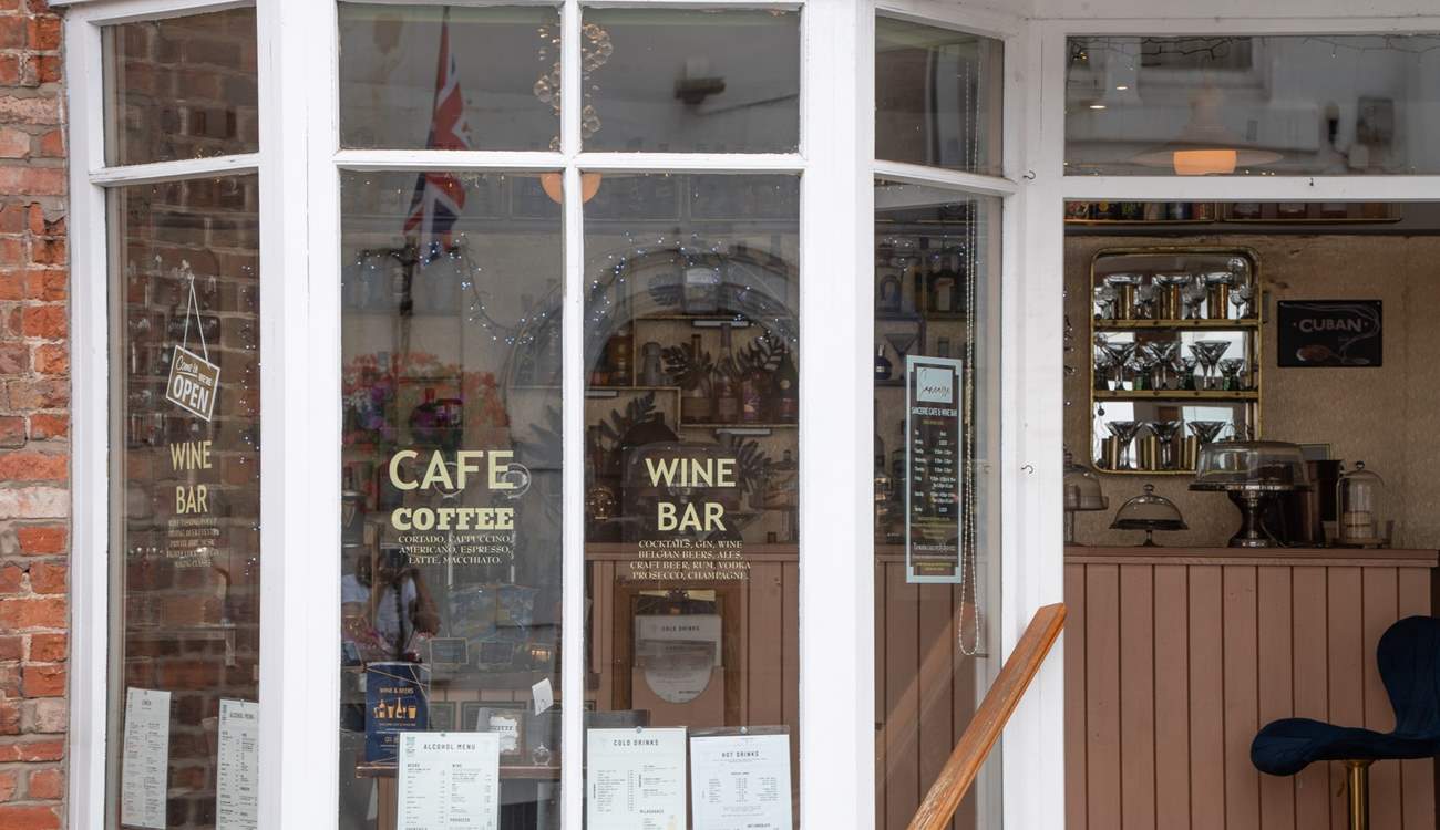 With lots of lovely eateries waiting to be discovered.