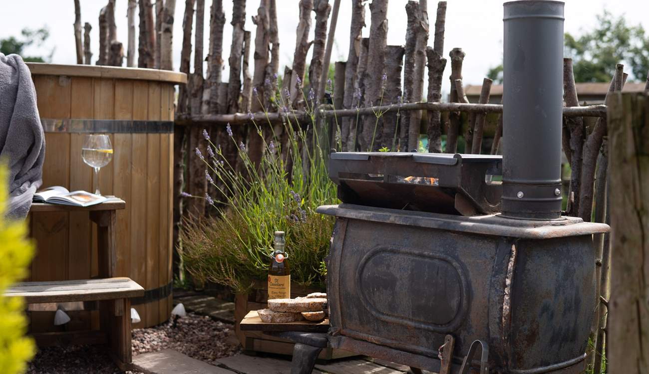 Cook on the quirky barbecue... what a unique experience! 