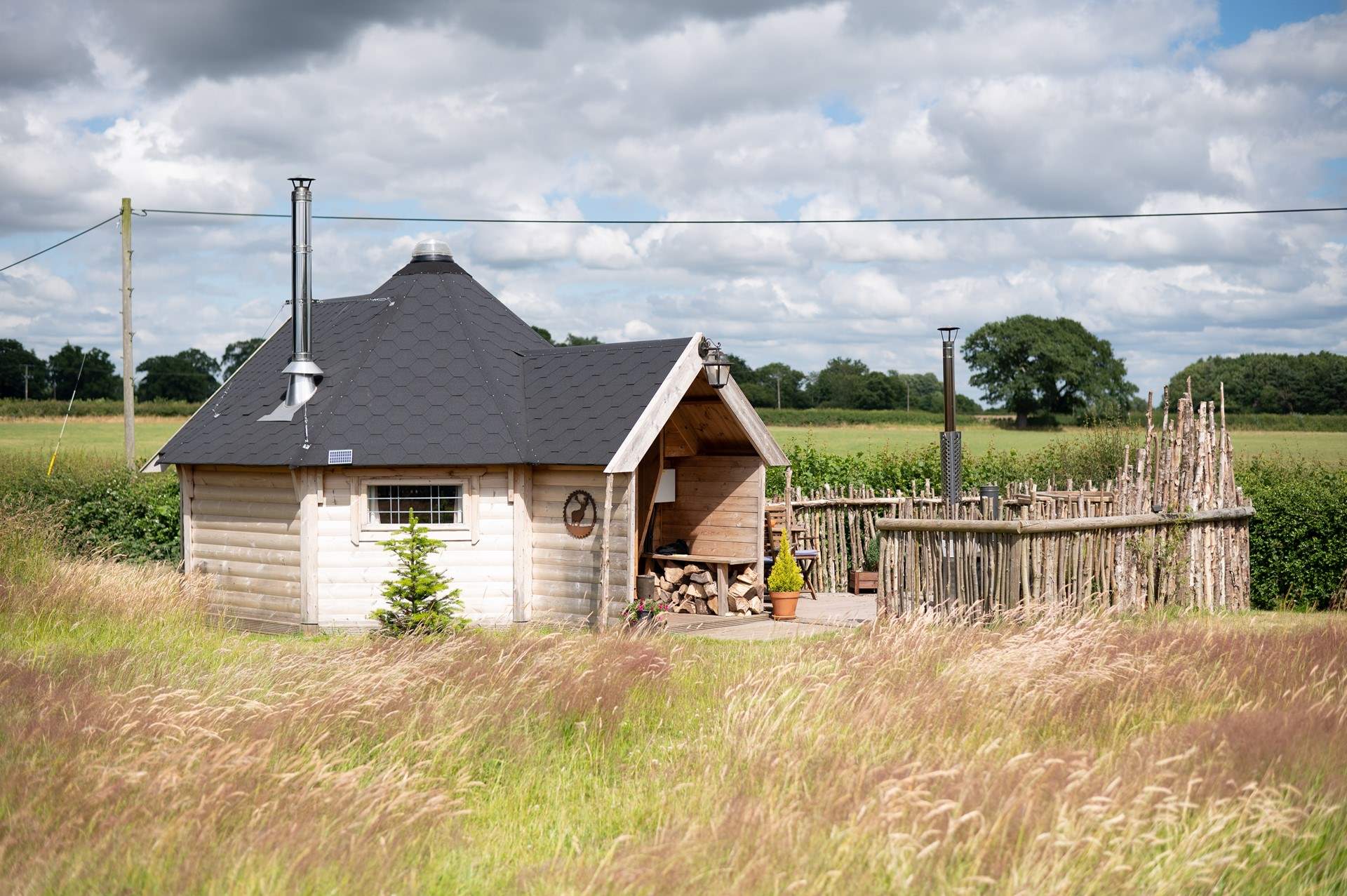 Your cute cabin getaway awaits. 