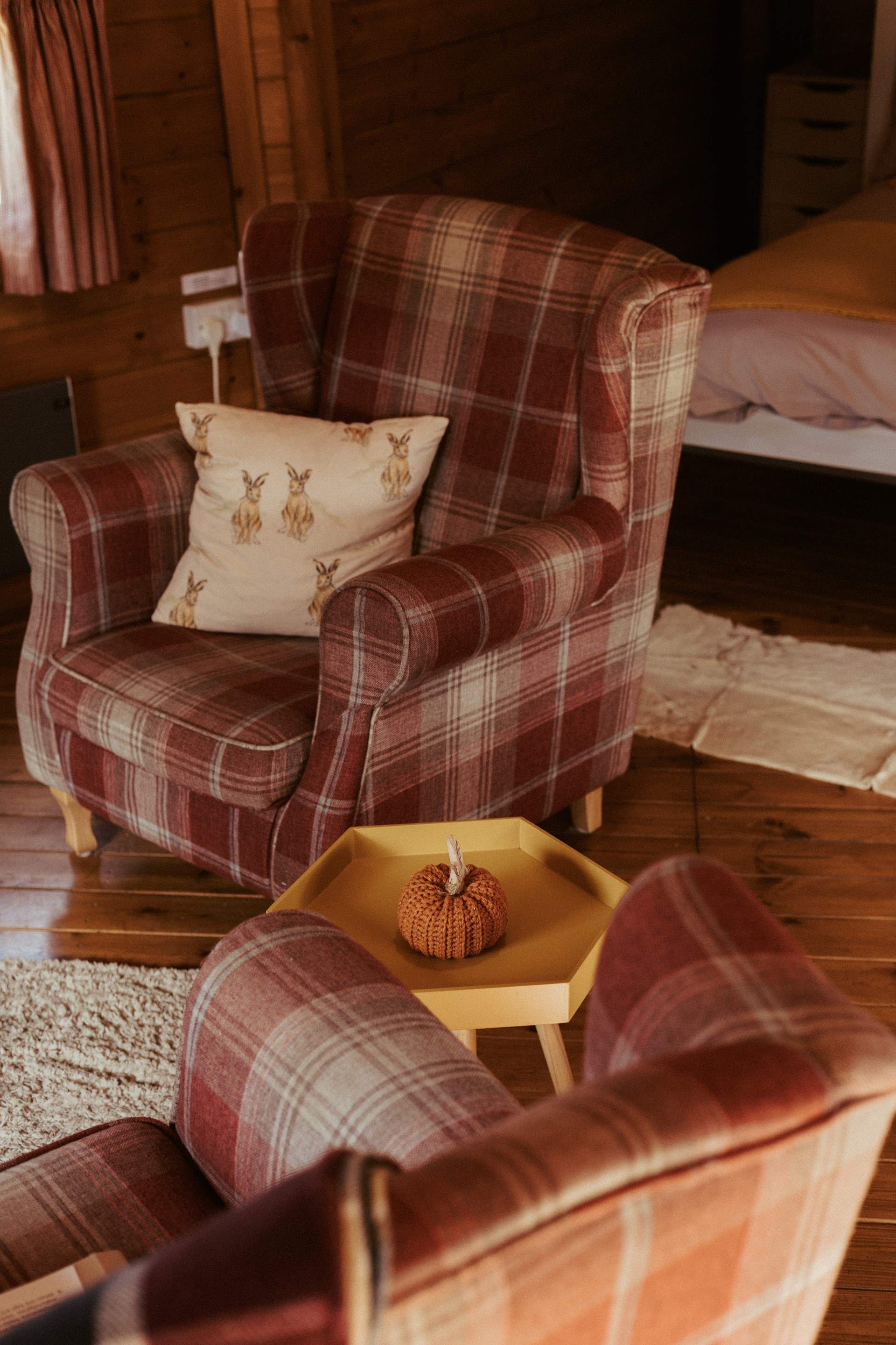 ... in the cosy living space.