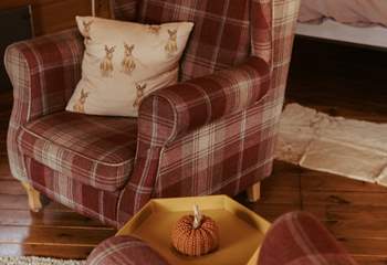 ... in the cosy living space.