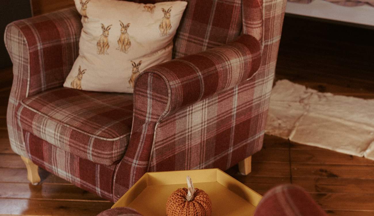 ... in the cosy living space.