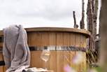 Sink into the heavenly outdoor hot tub, for morning soaks and starlit dips.