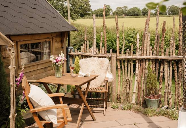 Enjoy warm, sun-dappled evenings in total peace and tranquility.