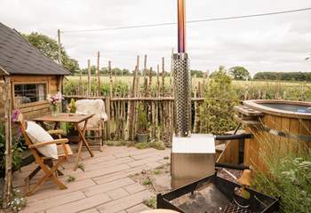 Soak up sun-kissed days in the dreamy outdoor space.