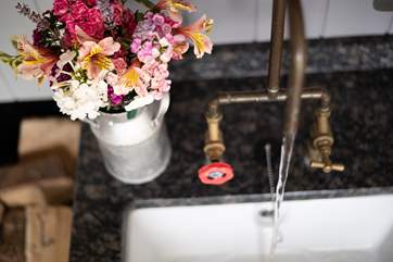 Upcycled and quirky features run throughout your unique haven.
