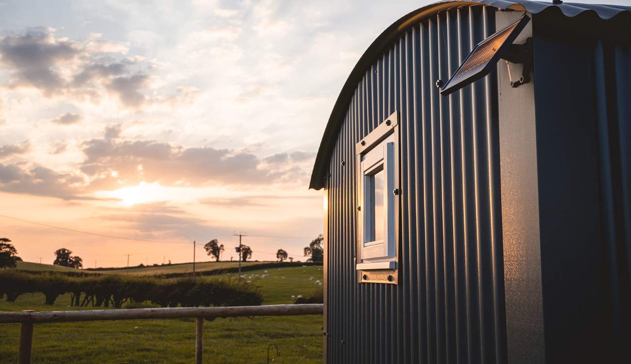 Dreamy sunsets await. 