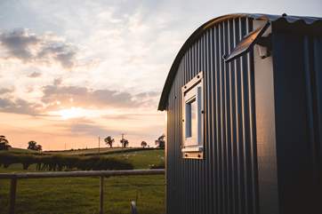 Dreamy sunsets await.