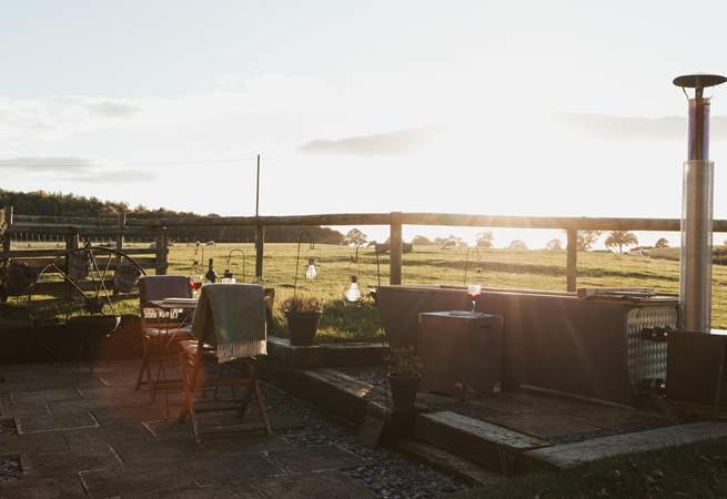 Enjoy breathtaking vistas as you soak up the countryside views.
