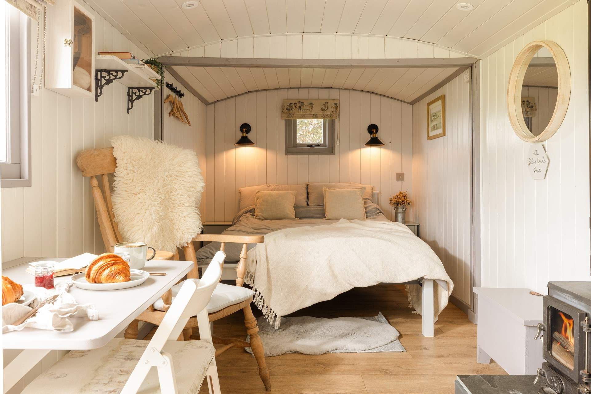 The open-plan layout has been thoughtfully designed for slow living.