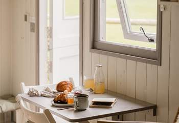 Dine in style with countryside views as your backdrop.