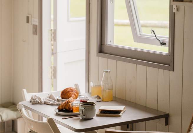 Dine in style with countryside views as your backdrop.