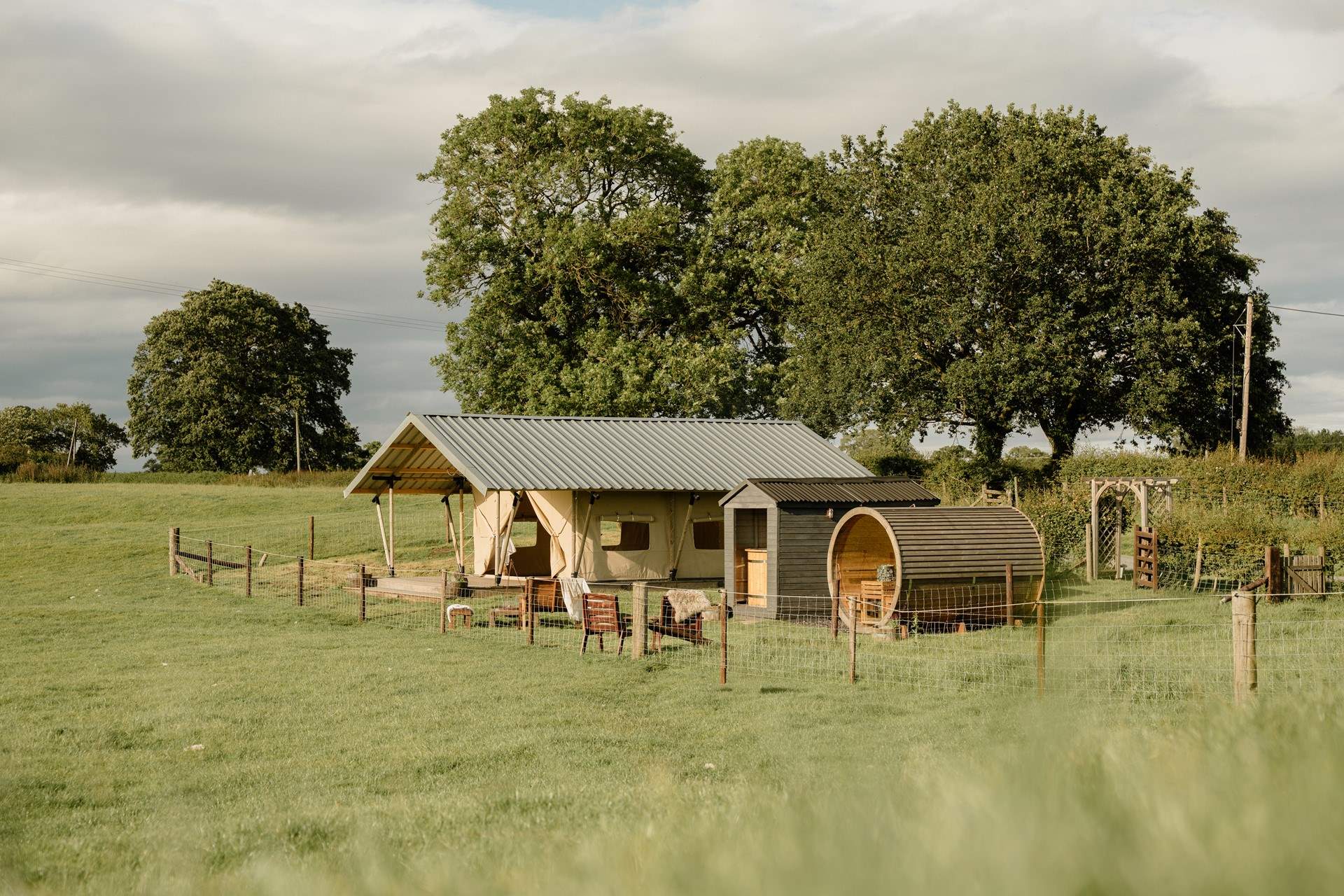 Rewild in style with the bookable private outdoor spa.