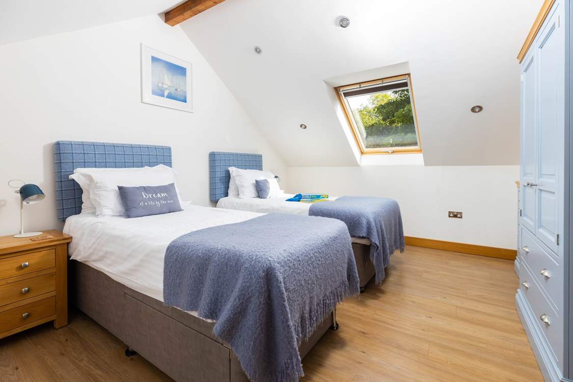 Bedroom 4 can be a twin or a super-king.