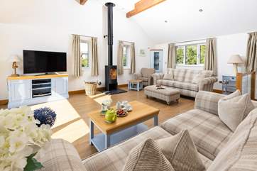 The gorgeous sitting-room.