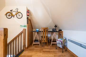 A great space to catch up with work and emails, with all mod-cons including Alexa and superfast WiFi.
