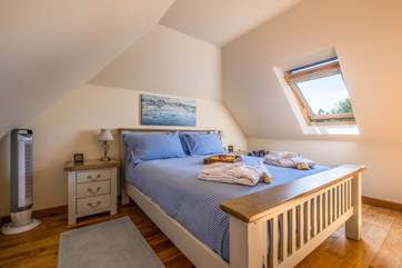 The gorgeous bedroom.