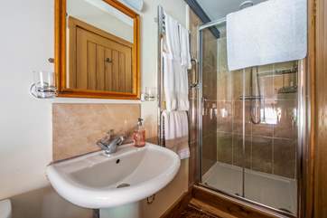 Enjoy a refreshing shower.