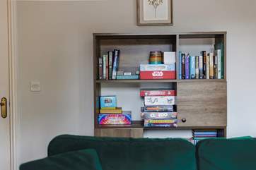 Plenty of games to play - anyone for Monopoly?