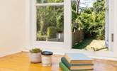 A charming view out of the bedroom window.  - Thumbnail Image